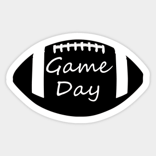 Game Day, Football, Football Mom, Sunday Football, Cute Football, Sports Sticker